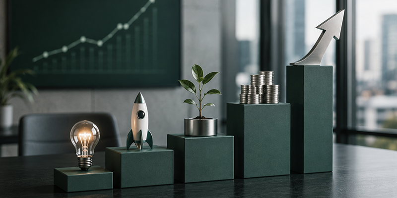 Kapitalstrategien für Start ups: Von der Idee zur skalierbaren Wachstumsfinanzierung