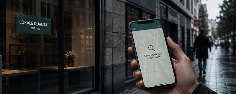 Wenn lokale Qualität digital unsichtbar bleibt Wie stationäre Händler wieder messbare Nachfrage erzeugen