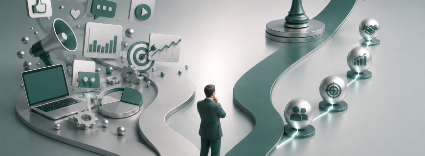 Digitale Marketingstrategie beginnt nicht mit Tools, sondern mit Entscheidungen