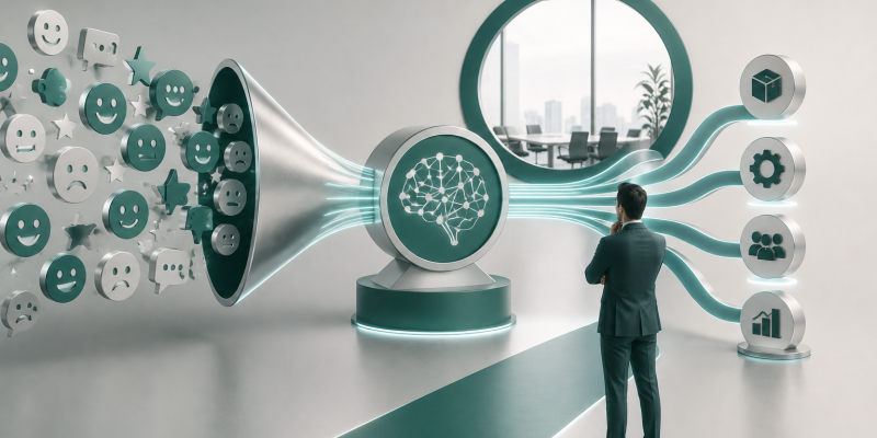 Kundenfeedback ist kein Datensystem, sondern ein Entscheidungssystem