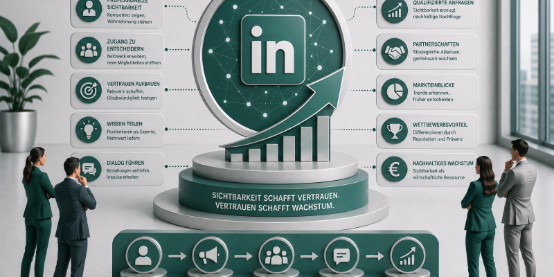 LinkedIn als strategischer Wachstumstreiber,Wenn Sichtbarkeit zur wirtschaftlichen Ressource wird