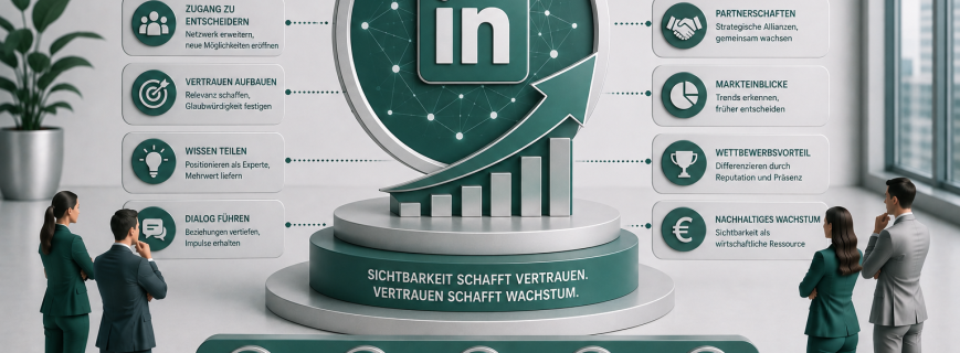 LinkedIn als strategischer Wachstumstreiber,Wenn Sichtbarkeit zur wirtschaftlichen Ressource wird LinkedIn als strategischer Wachstumstreiber,Wenn Sichtbarkeit zur wirtschaftlichen Ressource wird