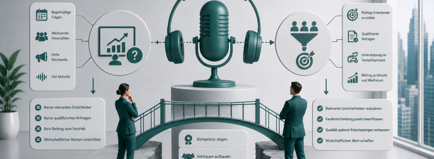 Podcast ohne Wirkung
