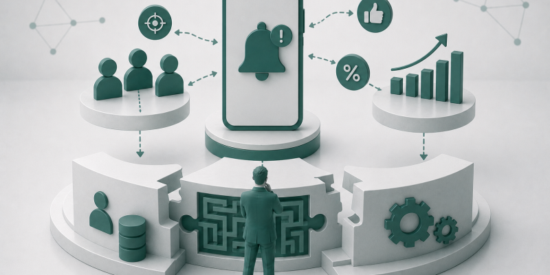 Push Notifications als Ausdruck einer fehlerhaften Entscheidungs- und Kundenarchitektur
