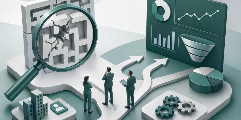 Wenn B2B Digitalmarketing strukturelle Entscheidungsfehler sichtbar macht