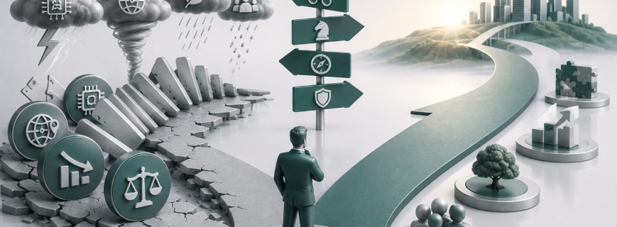 Zukünftige Unternehmensrisiken Warum die größten Herausforderungen von morgen strategisch und nicht technologisch sind