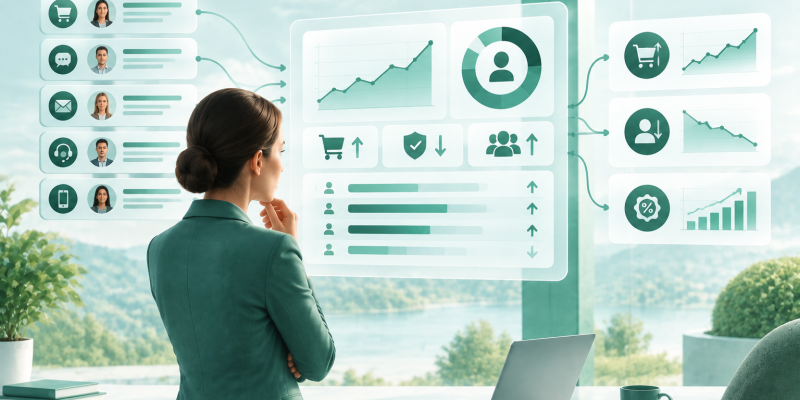 Kundendaten als Entscheidungsvermögen Wann CRM Prognosen tatsächlich Unternehmenswert schaffen