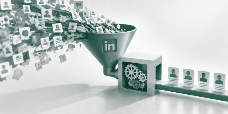 LinkedIn Daten ohne Entscheidungslogik erzeugen nur Aktivität