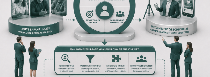 Menschliche Markengeschichten zwischen Nähe und Glaubwürdigkeit