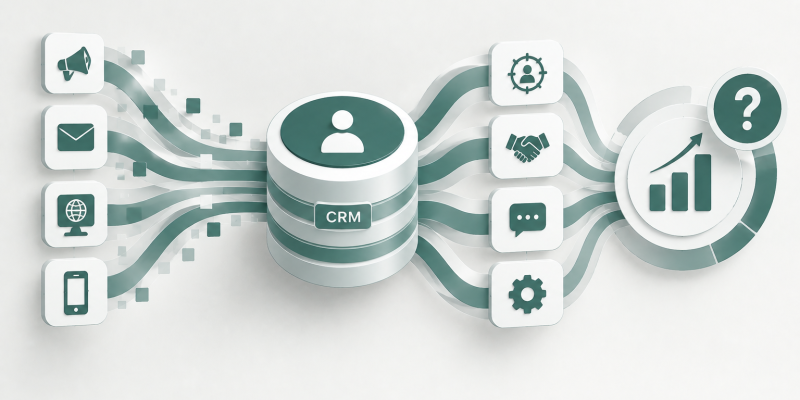 Wenn CRM keinen messbaren Wert schafft,Warum viele Unternehmen ihren digitalen Marketing-ROI falsch steuern
